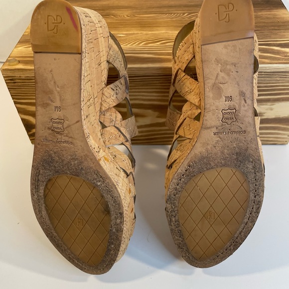 🌸DONALD J PLINER STRAPPY CORK Sandals Size 9 - Picture 6 of 6